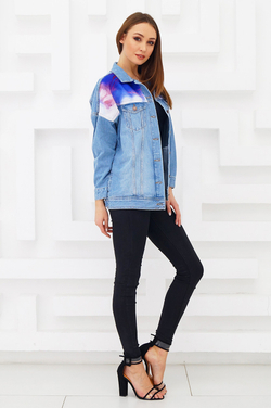 LIGVIANNI Джинсовая куртка Denim Jacket WOLF
