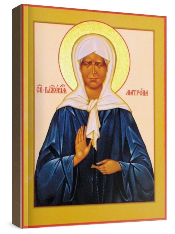 Матрона Московская (рукописная икона)