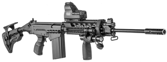 Телескопический складной приклад для FN FAL