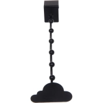 Вешалка металлическая надверная «ФАРГО», цвет черный, 27*6.1*3.6см (лейбл)