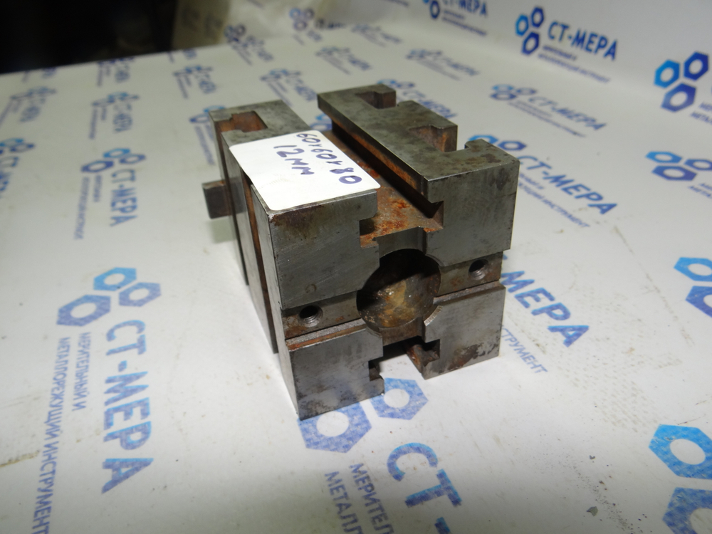 УСП Опора Квадратная 60х 60х 80 крепежная под паз 12мм (ДСП-18)