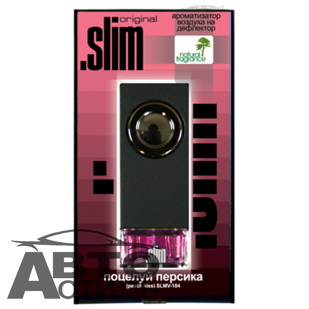 Ароматизатор на обдув SLIM - Поцелуй Персика SLMV -184 (8мл)
