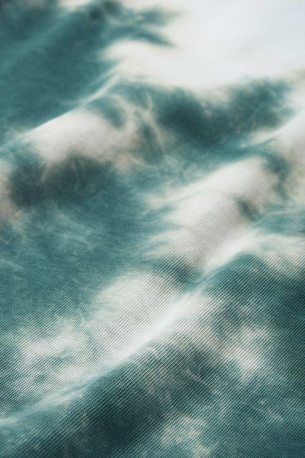 Футболка Тай-дай зеленая - фото 8