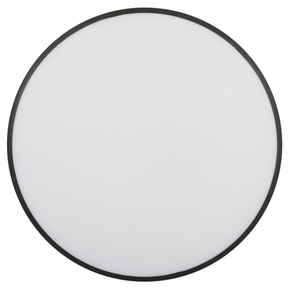 Светильник потолочный светодиодный ЭРА Классик без ДУ SPB-6 Slim Base BK 24W-5K 5000К