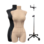 Бельевой манекен Пенелопа с разметкой, комплект Про, размер M/182, цвет бежевый