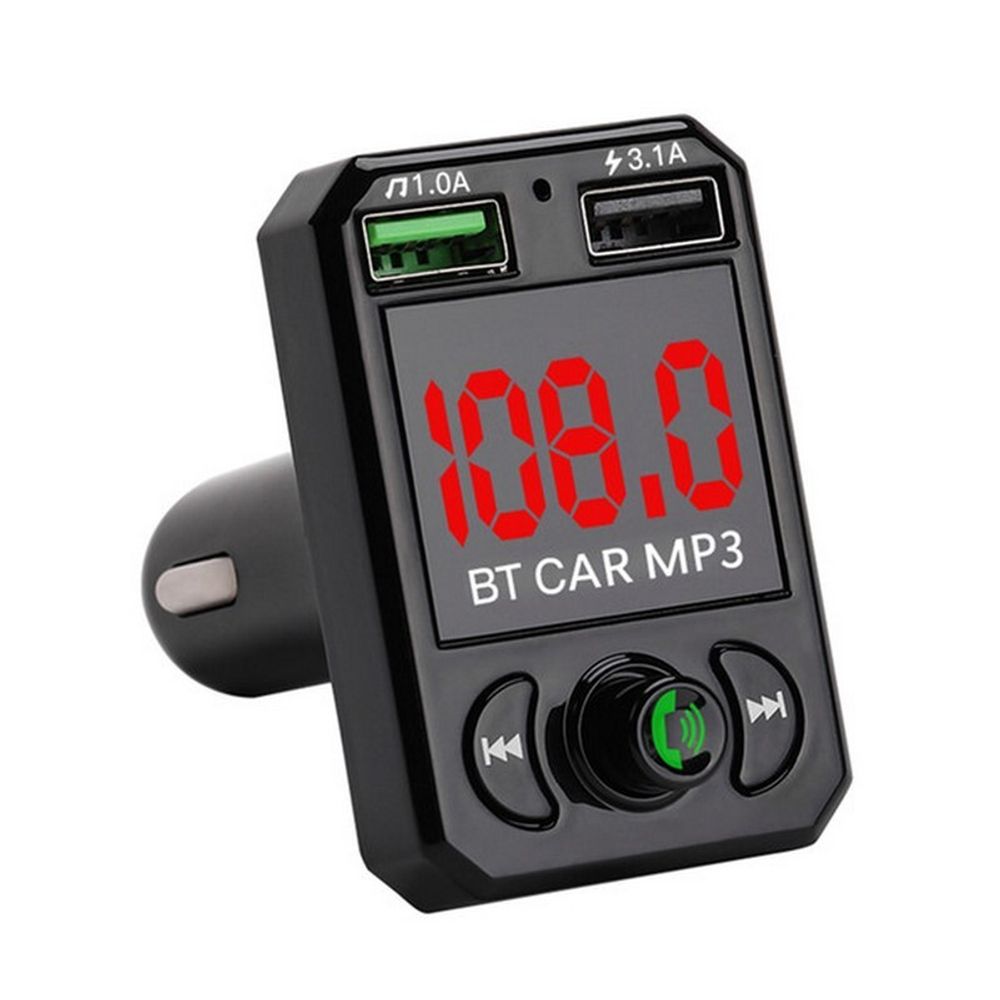 Автомобильный FM-трансмиттер CARA6 Bluetooth (черный)