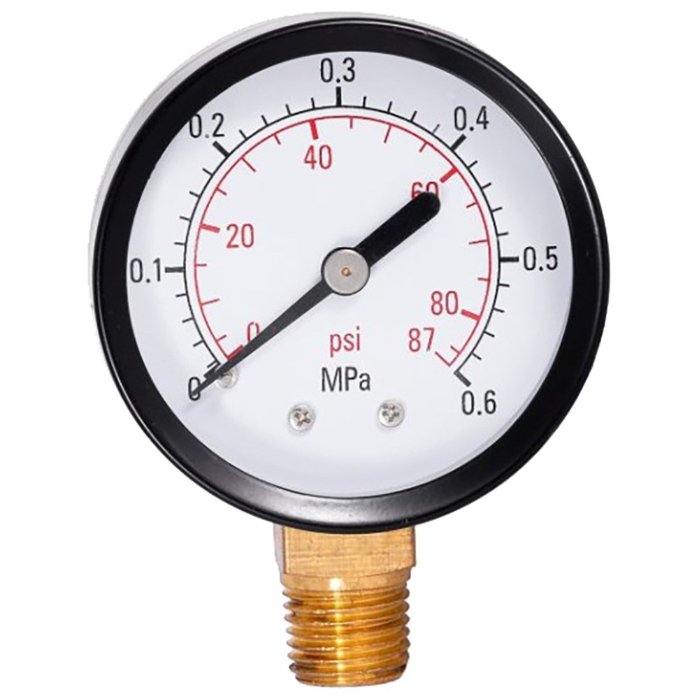 Манометр Belamos PGS50 d 50 мм, 0,6 МПа (до 6 атм), G1/4 с нижним подключением (Китай) (PGS50 RAD)