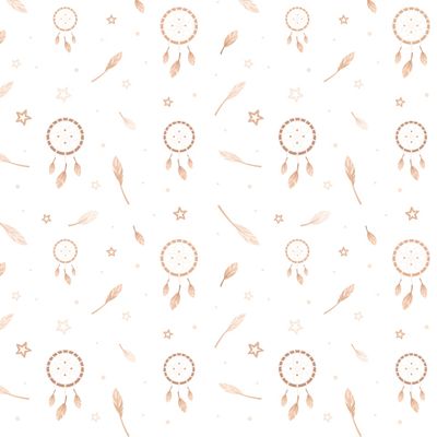 Ловец снов, звезды и бохо перья