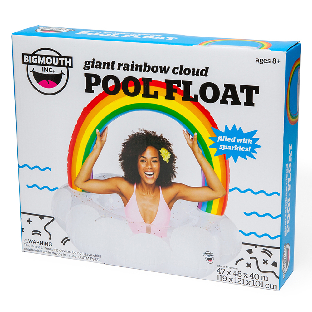 Круг надувной rainbow cloud