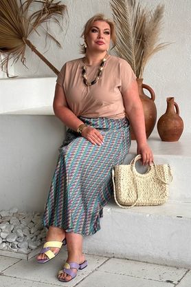 Цена на Юбка-3671 больших размеров