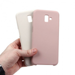 Панель Soft Touch для Samsung Galaxy J6+(2018), 007002 Красный