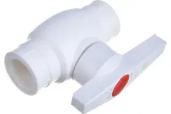 Кран шаровый TEBO сварка 20 белый 35275