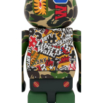 Дизайнерские игрушки BE@RBRICK 1000% LBWK × BAPE(R), BE@RBRICK-2412-0023