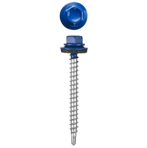 Саморез кровельный 4,8*76 RAL5005