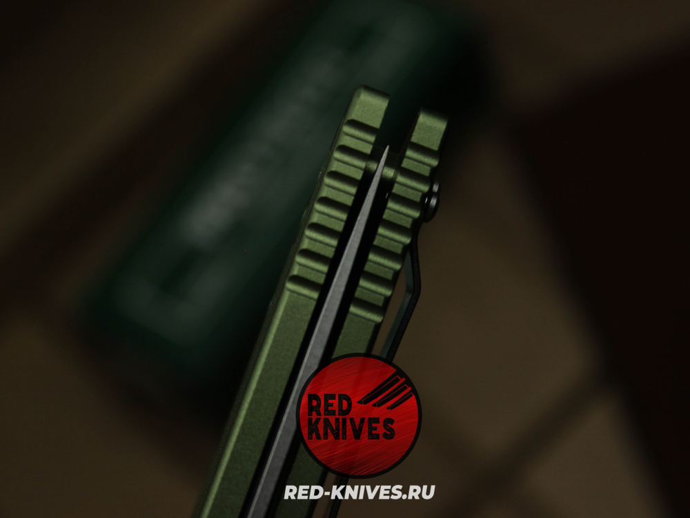 Нож Pro-Tech TR-4.3 - зеленая рукоять RK/Н111