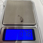 Мормышки вольфрамовые №4 Муравей  цвет серый  0,78 гр . 1,3мм ( набор 10 штук) цена указана за 1 штук