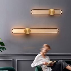 Настенный Светильник Heidy L H90 Brass Black By Imperiumloft