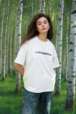 T-Shirt I Love Bereza (White)