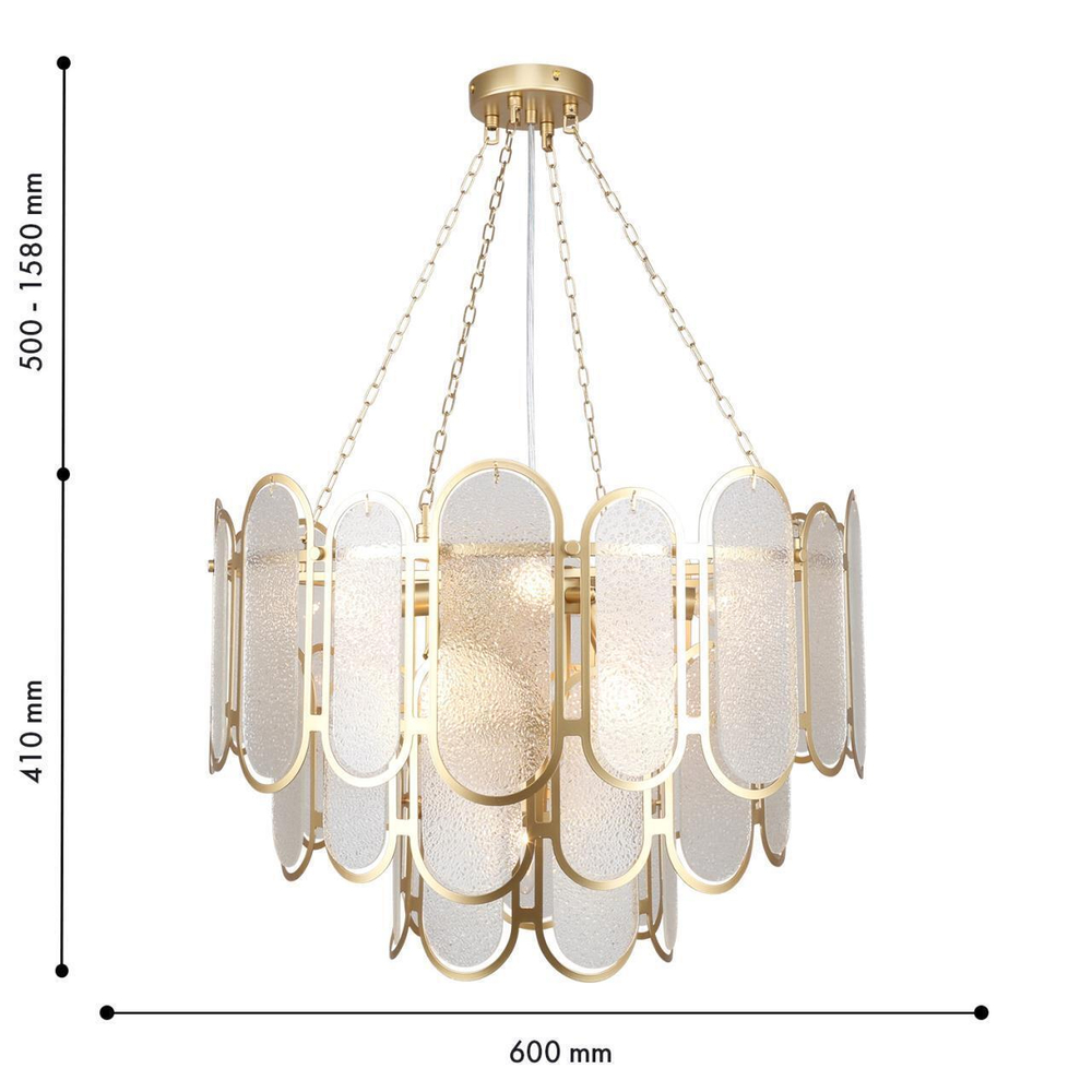 Подвесная люстра Favourite Laura 4730-9P