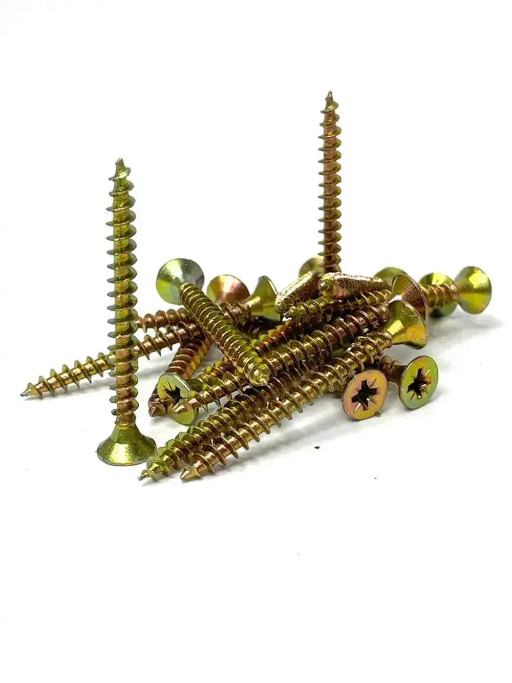 Саморез жёлтый универсальный 5х50 500 шт.