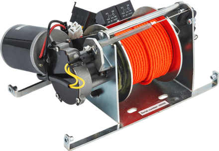 Stronger Steel Hands 30 PRO Якорная лебедка (роульс в комплекте), черная NEW