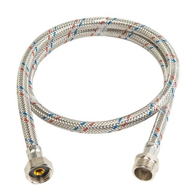 Подводка для воды гибкая STOUT (Гайка/Штуцер) - 1/2" x 3/8" (длина 400 мм)