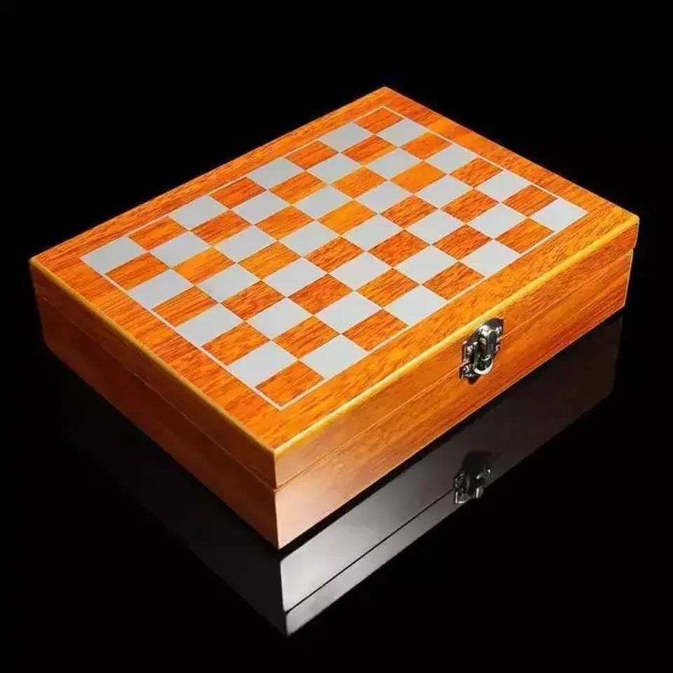 Набор 6в1 шахматы,фляжка 8 oz, рюмка, воронка, кубик 5 шт, карты 3470680
