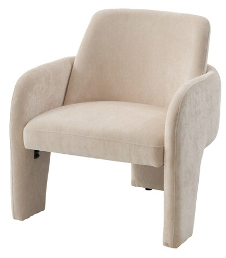 Кресло М-City DISAUR Куб (Cube) At5139-09 Бежевый, ткань, каркас металл в тканевой обивке At5139-09