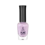 IQ BEAUTY Лак для ногтей профессиональный укрепляющий с биокерамикой #089, 12.5 мл Лиловый с белой крошкой, полупрозрачный