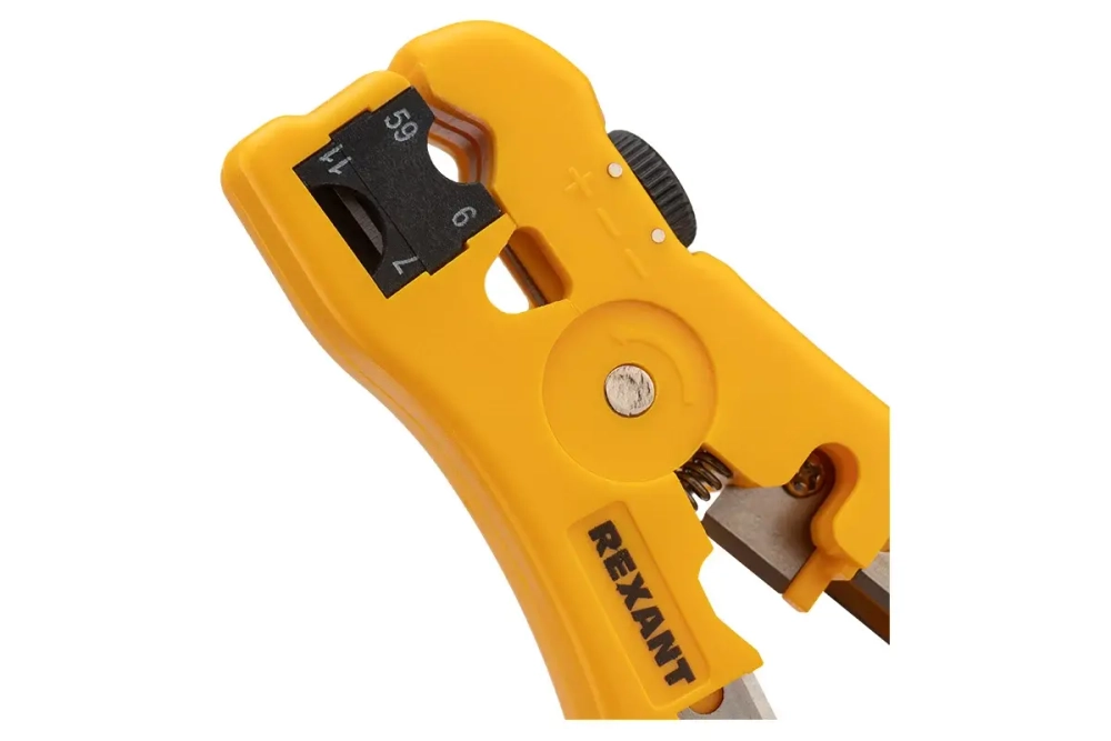 Инструмент для зачистки и обрезки кабелей REXANT HT-302 RG-58, RG-59, RG-6, RG-11 12-4016-4