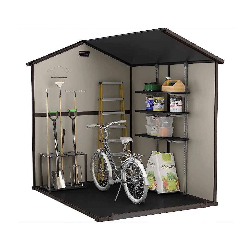 Пластиковый сарай Keter Manor 6x8 beige