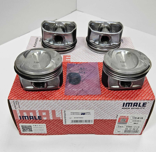 Поршни с кольцами +0.50 CAXA IMALE