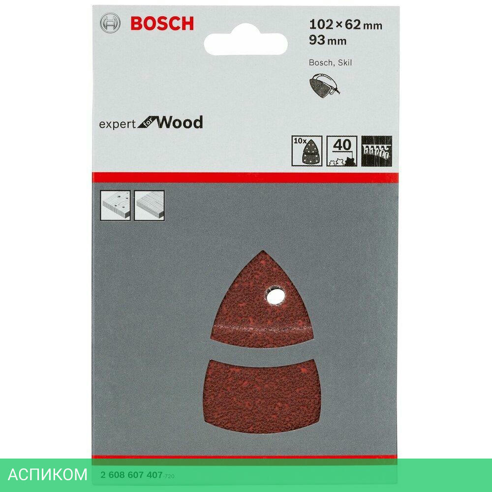 Шлифлист Bosch 2.608.607.407