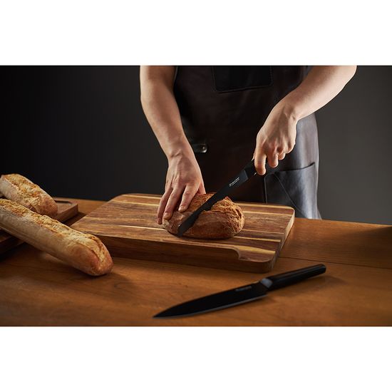 Нож для хлеба carbon, 21 см