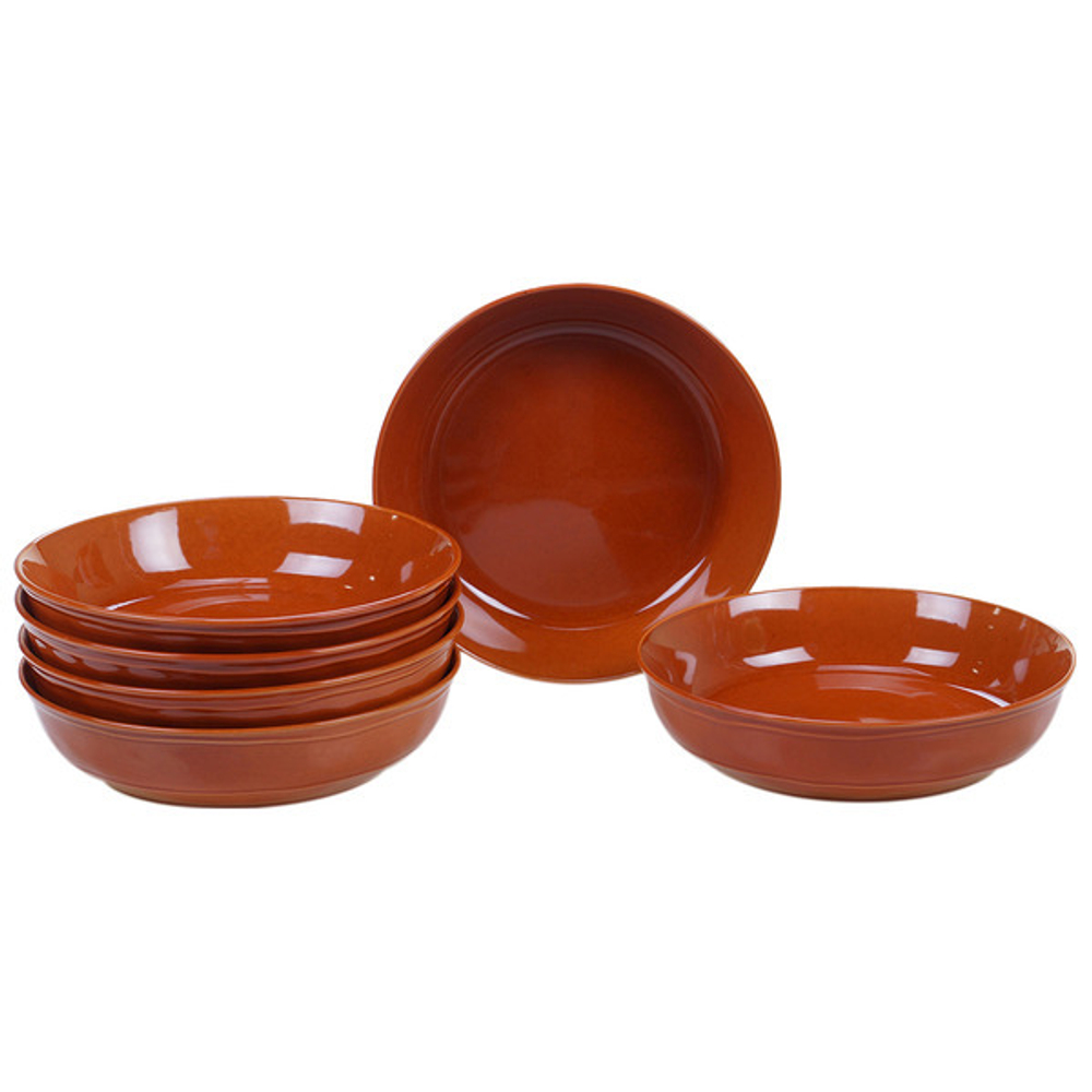 Тарелка суповая Certified Int. Осенние поля 23см