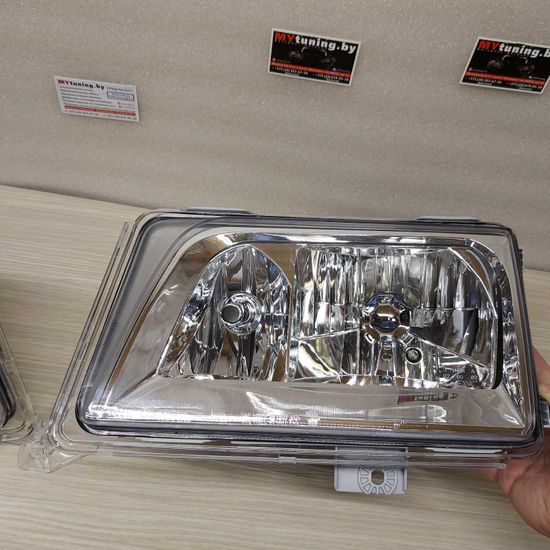 Передние фары CHROME для Mercedes E W124 (93-95)