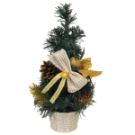 Елка в горшке «Зимняя нежность» 30 см, Золото