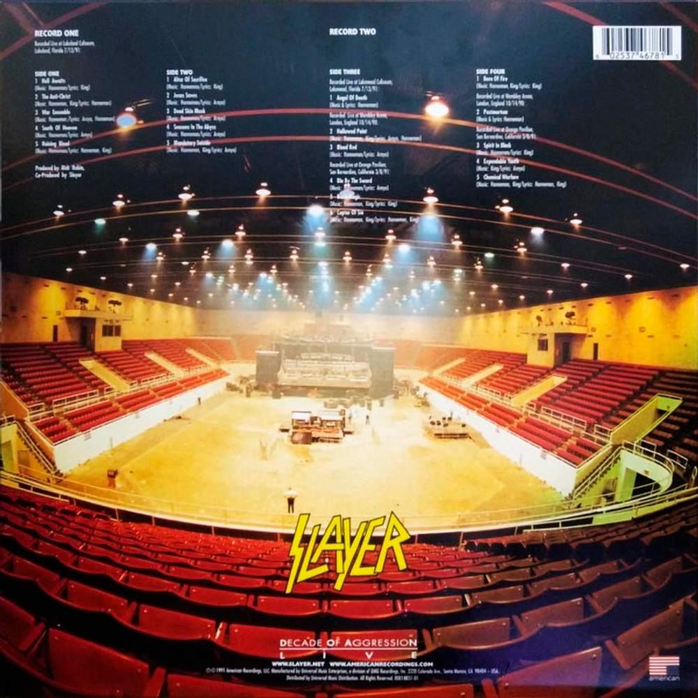 Slayer / Decade Of Aggression Live (2LP)