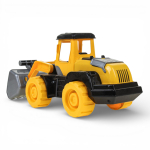Трактор бульдозер чёрно-жёлтый (Технок)