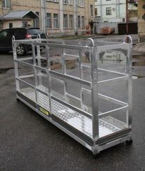 Площадка подвесная алюминиевая MEGAL ППА-2