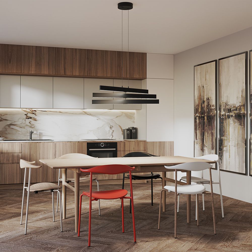 Люстра светодиодная подвесная Maytoni   MOD163PL-L38B4K