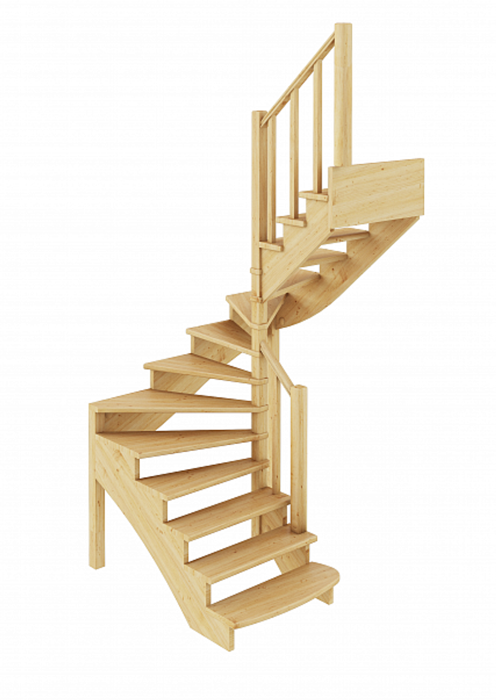 Лестница на второй этаж К-003м/2 Правая