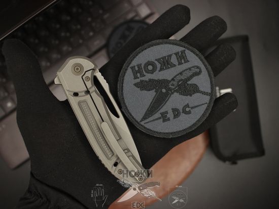 Складной нож WE Knife Minax 2007B c клинком из стали CPM-20CV, рукоять титан