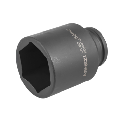 Головка ударная 3/4" 6-гр. 55 мм Cr-Mo удлиненная, на холдере ARNEZI R0400155