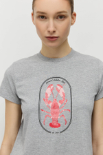 Футболка с винтажным принтом