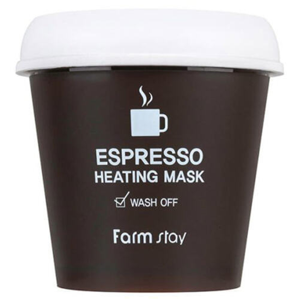 FarmStay Маска самонагревающаяся с кофейным экстрактом - Espresso heating mask, 200г