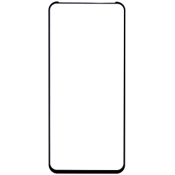 Защитное стекло для телефона Honor X10 с черной рамкой 2,5D Full Glue