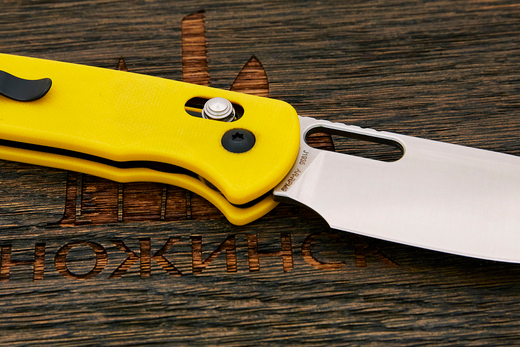 Нож складной CJRB Hectare, клинок 80мм, сталь AR-RPM9, рукоять G10 жёлтый