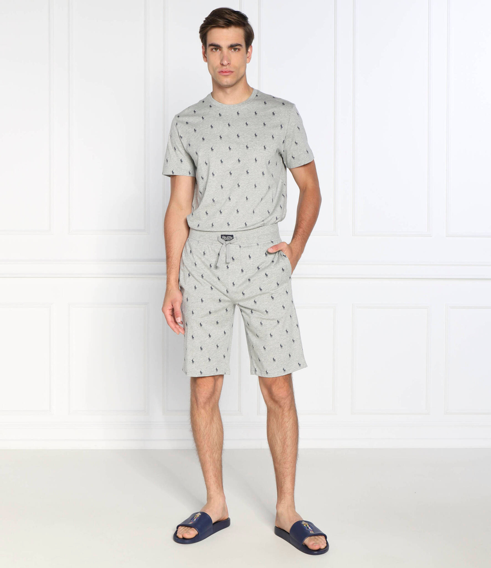 пижамные шорты POLO RALPH LAUREN - серый(714830280)