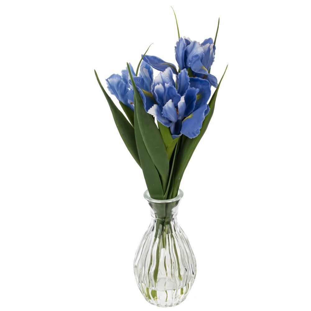 GAEM Цветочная композиция "Ирисы", L12 W12 H28 см